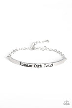 Load image into Gallery viewer, Dream Out Loud - Silver Bracelet
