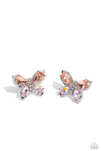 Load image into Gallery viewer, Live to FLIGHT Another Day - Orange Post Earrings
