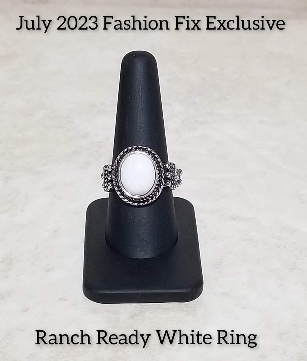 Ranch Ready - White Ring