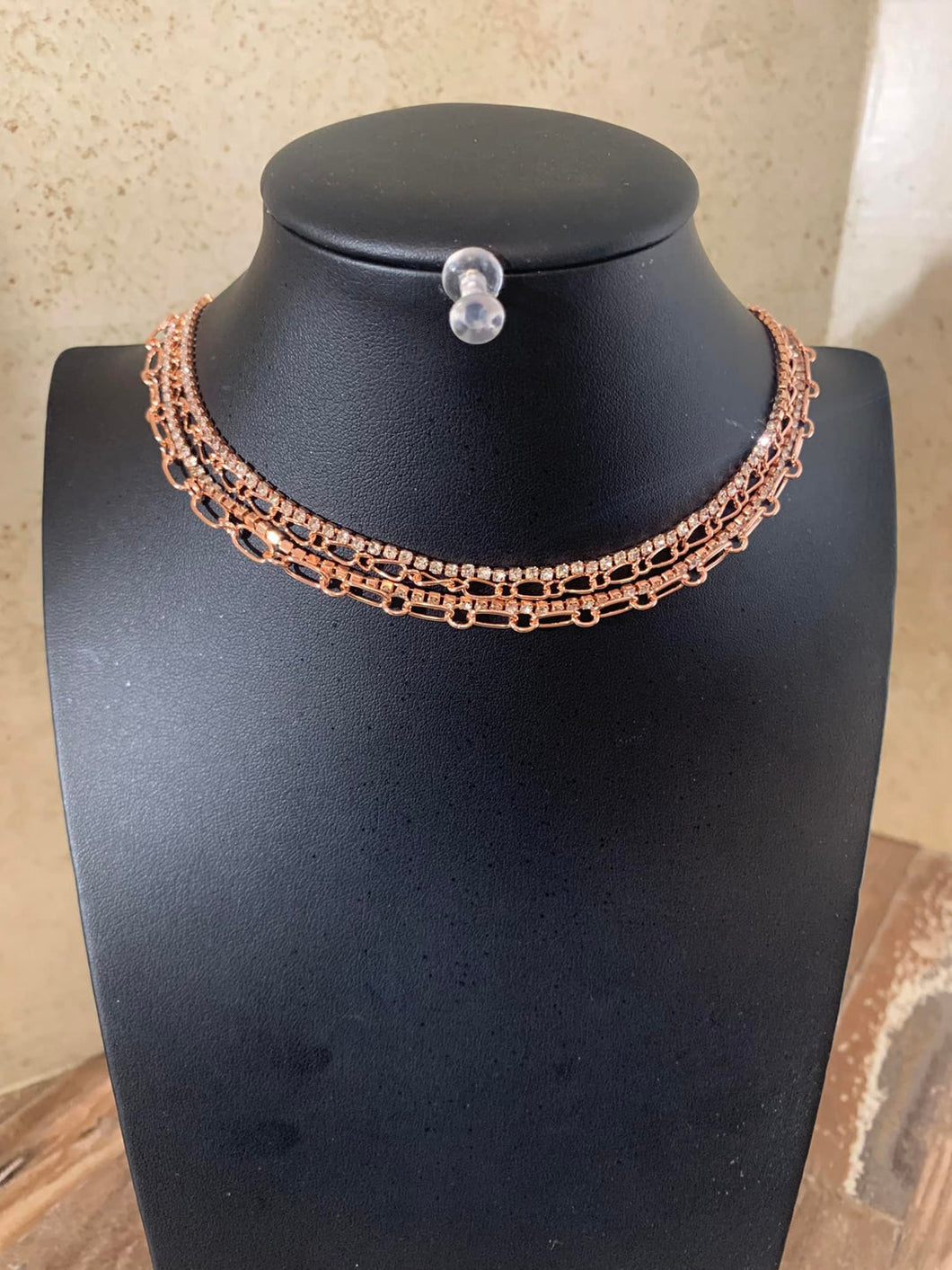Glitter and Gossip - Copper Choker