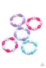 Load image into Gallery viewer, Starlet Shimmer Stripped Bracelet Pack
