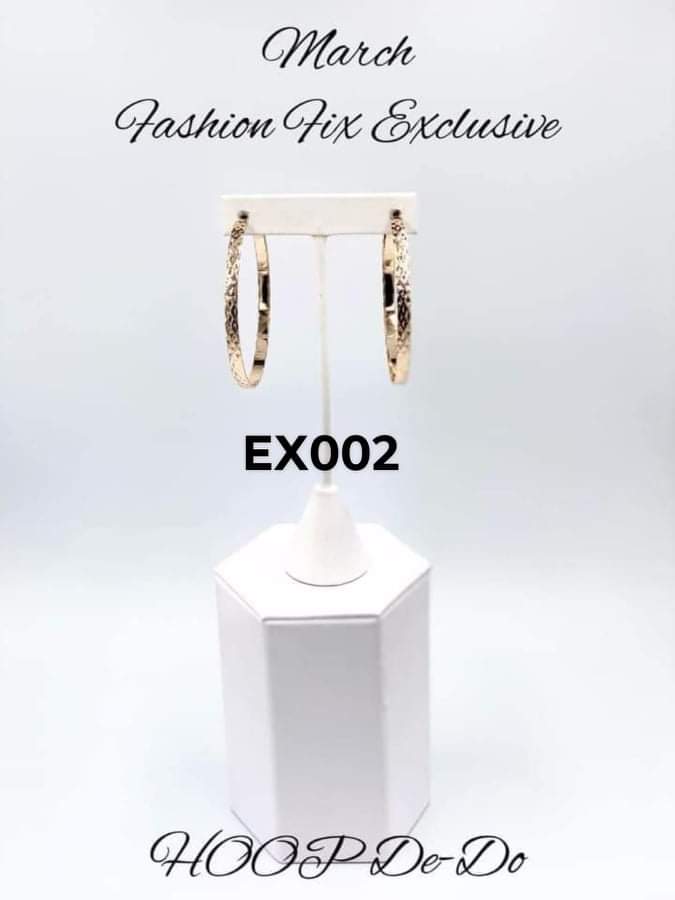 Hoop-De-Do - Hold Hoop Earring